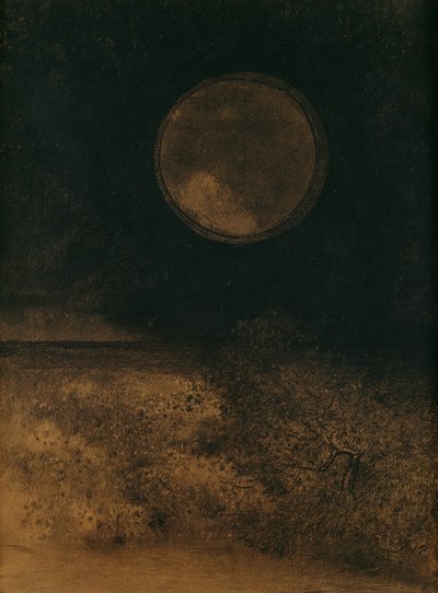 La Sfera (Globo), 1890-5 da Odilon Redon